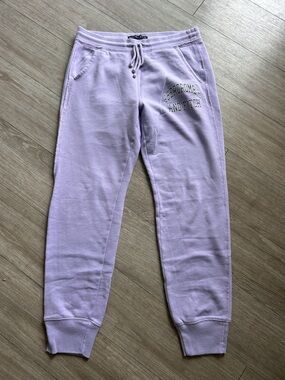 Y2K Abercrombie & Fitch Lilac Jogger Sweatpants